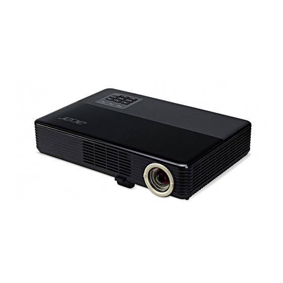 Acer XD1320W User Manual