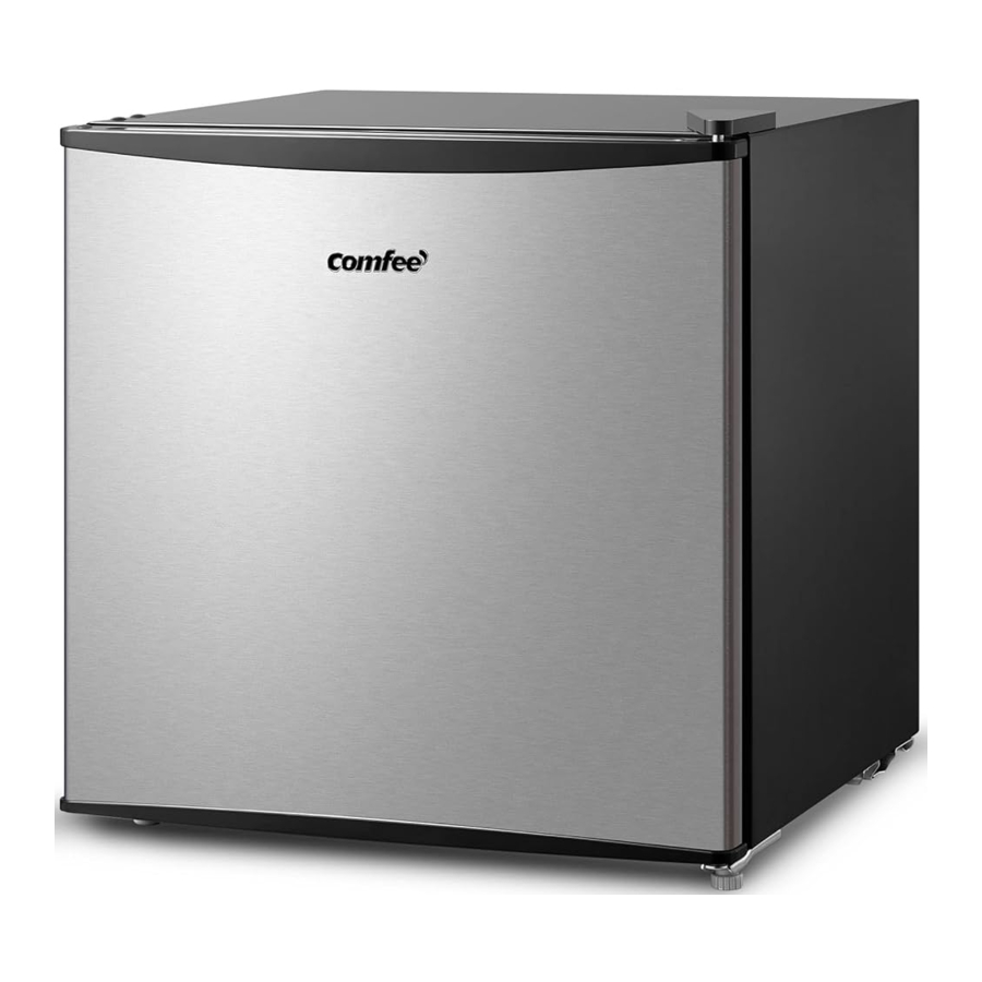 Comfee CRM17S3ABB, CRM17S3AST - 1.7 Cu.ft Mini Refrigerator Manual