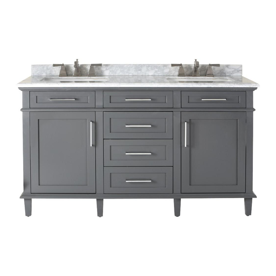 Home Decorators Collection SONOMA 60 Installation Manual