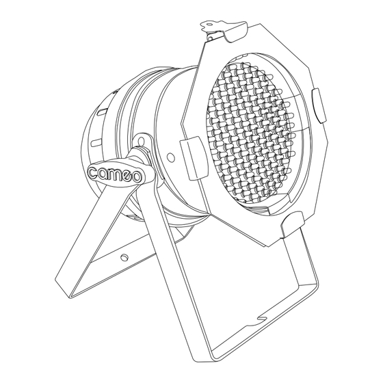 Cameo CLP64RGBA10 User Manual