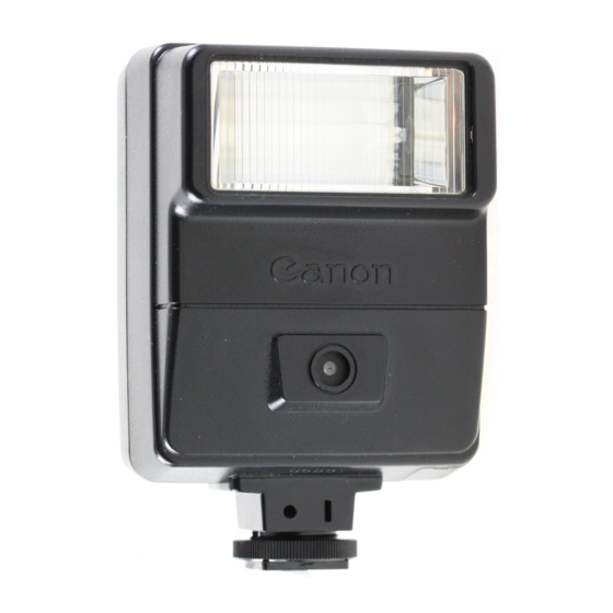 Canon Speedlite 177 A Instructions Manual