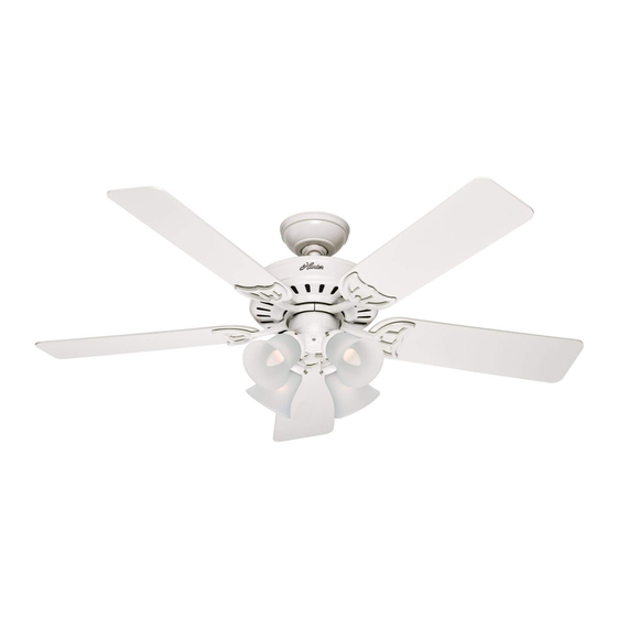User Manuals: Hunter Studio Series Ceiling Fan