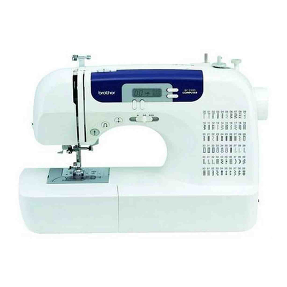 Service Manual, Brother CS100T : Sewing Parts Online