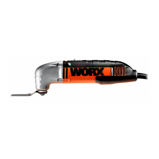 Worx Sonicrafter WX676 Corded Multi Tool Manuals