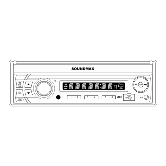 SoundMax SM-CCR5701M Instruction Manual