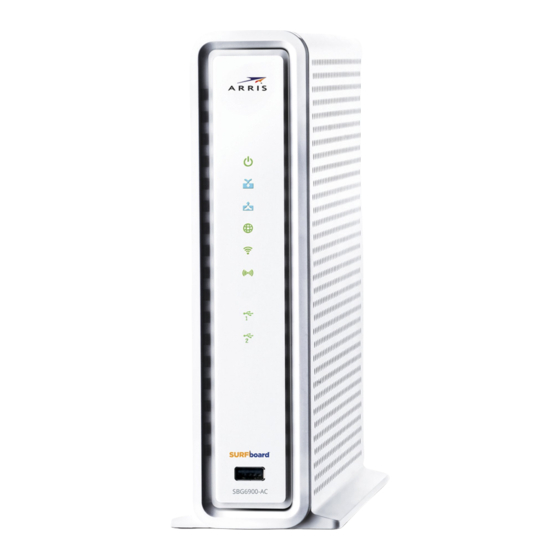 Arris SurfBoard SBG6900-AC Quick Start Manual