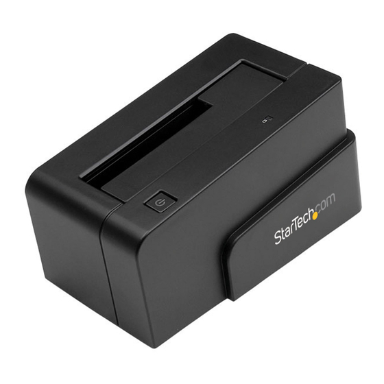 StarTech.com SATDOCKU3E Quick Start Manual