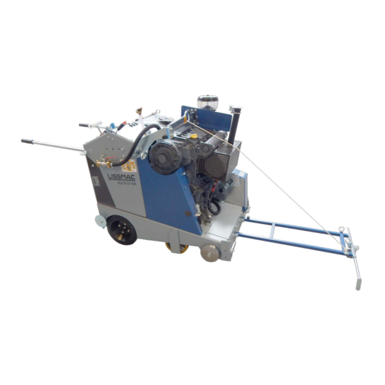 Lissmac Multicut 450 Operating Manual
