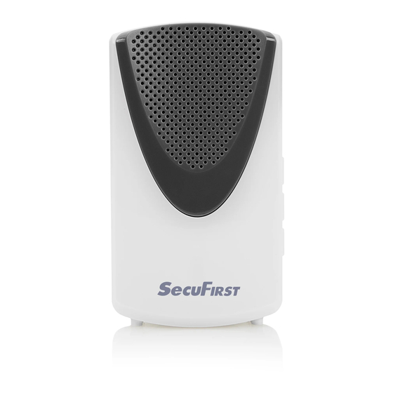 Secufirst DID701 S Big Manual