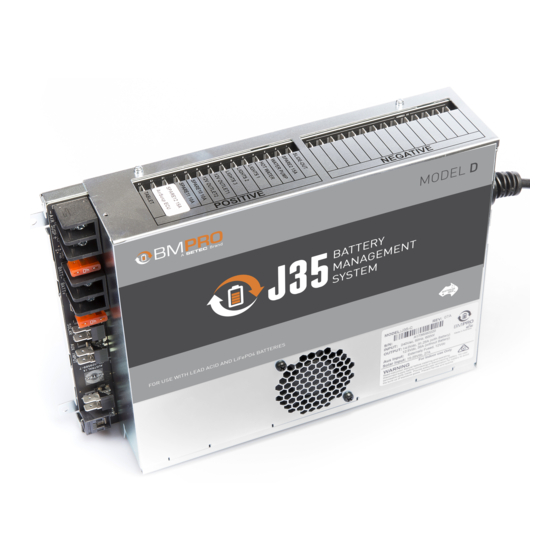 BMPRO J35B-L Owner's Manual