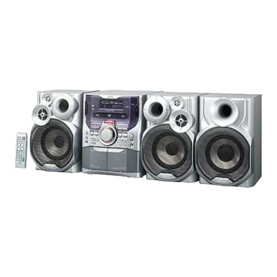 JVC MX-DK15UN Compact Speaker System Manuals