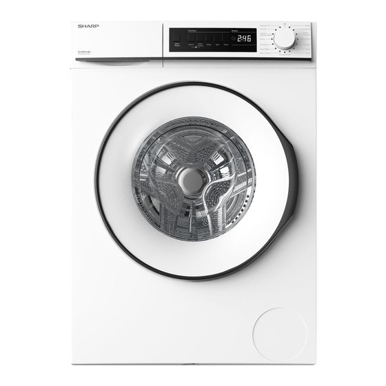 User Manuals: Sharp ES-NFB9141WD-EN Washing Machine