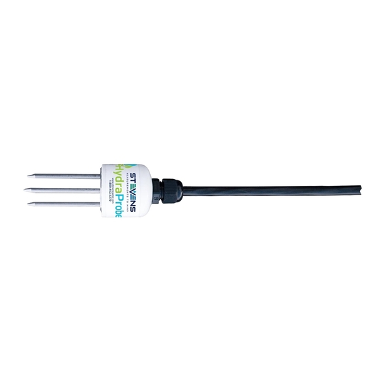 Stevens HydraProbe Soil Moisture Sensor Manuals