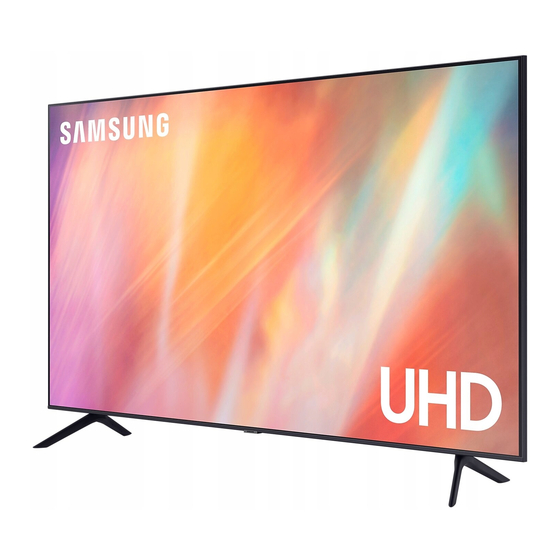 Samsung AU7092 UHD Smart TV Manuals
