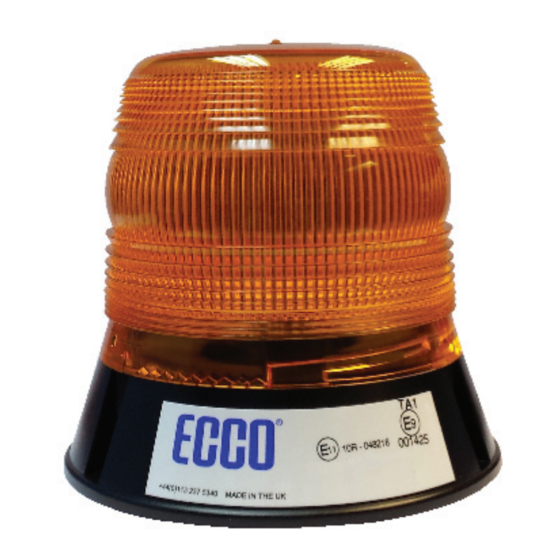 Ecco 400 Series Installation And Operation Instruction