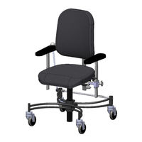 Eurovema EUROFLEX Work chair Basic Instructions For Use Manual