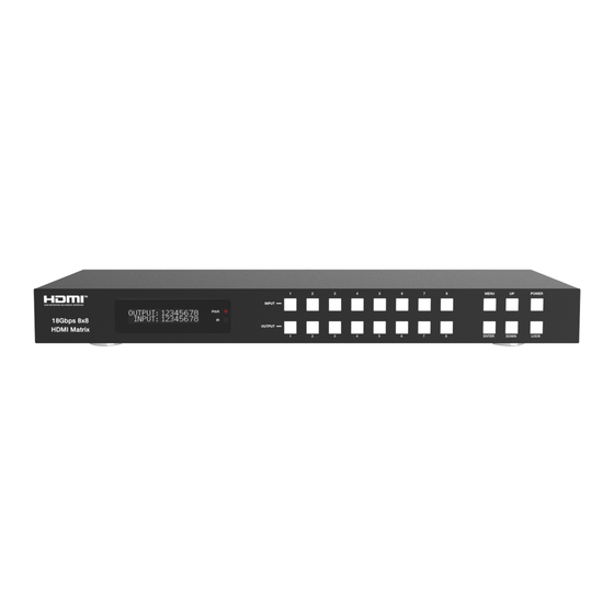 Orei UHD-808 User Manual