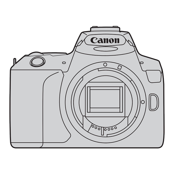 Canon EOS REBEL SL3 Advanced User's Manual