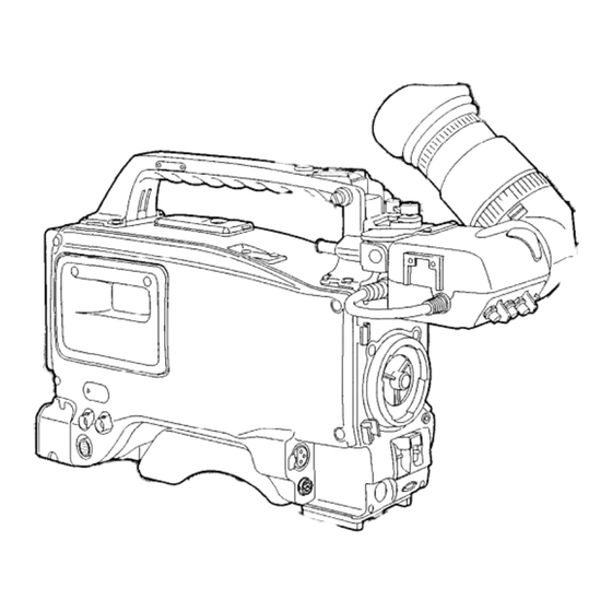 PANASONIC AJ-D700P OPERATING INSTRUCTIONS MANUAL Pdf Download | ManualsLib