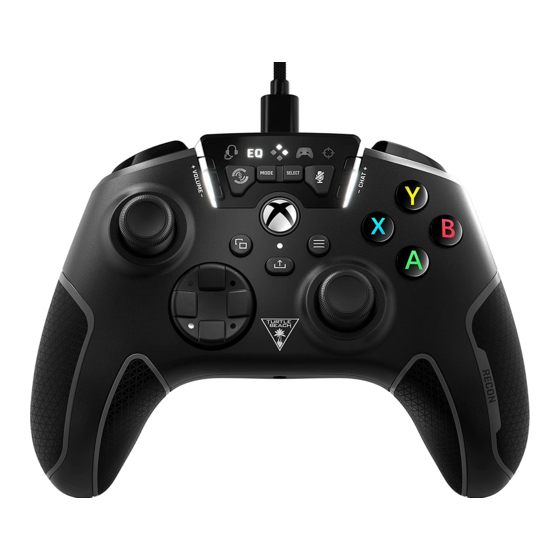 Turtle Beach RECON Quick Start Manual