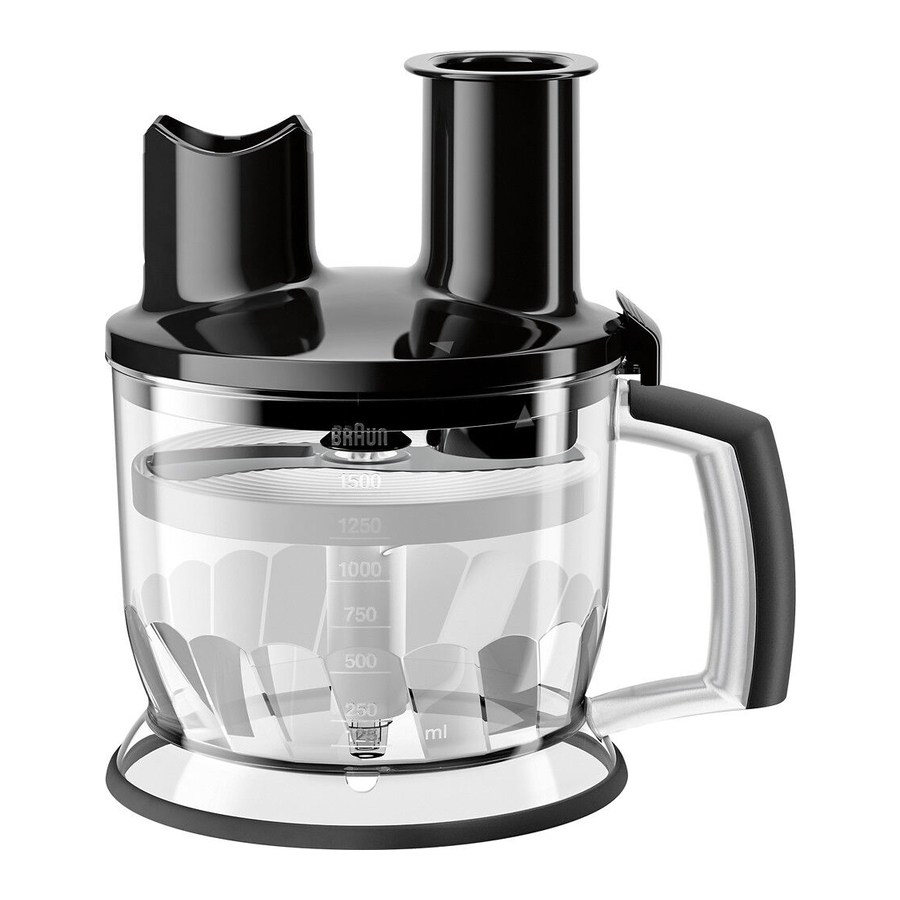 Braun MQ 70 Manual