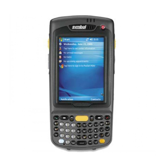 Motorola MC70 - Enterprise Digital Assistant Application Brief