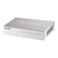 ZyXEL Communications GS-105B User Manual