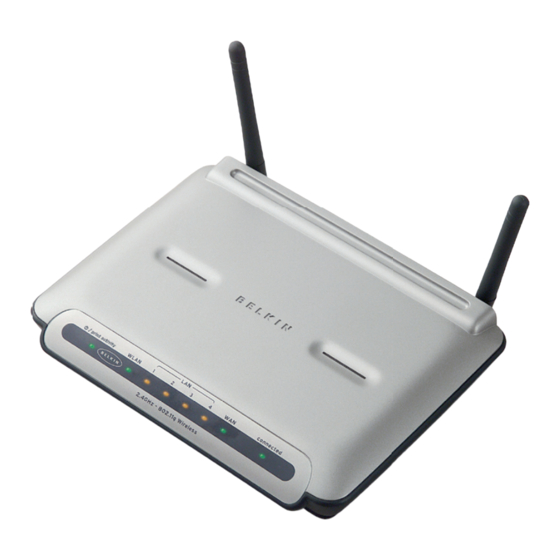 Belkin F5D7230au4P Manual