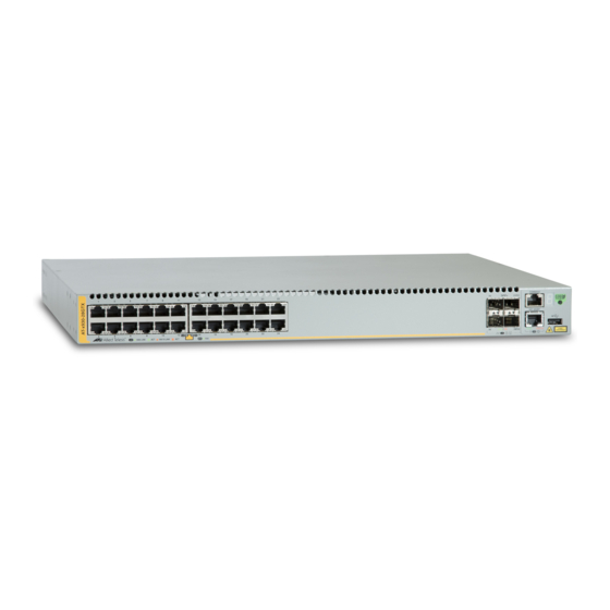 Allied Telesis AT-x930-28GTX Installation Manual
