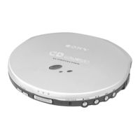 Sony D-EJ915 - Portable Cd Player Service Manual