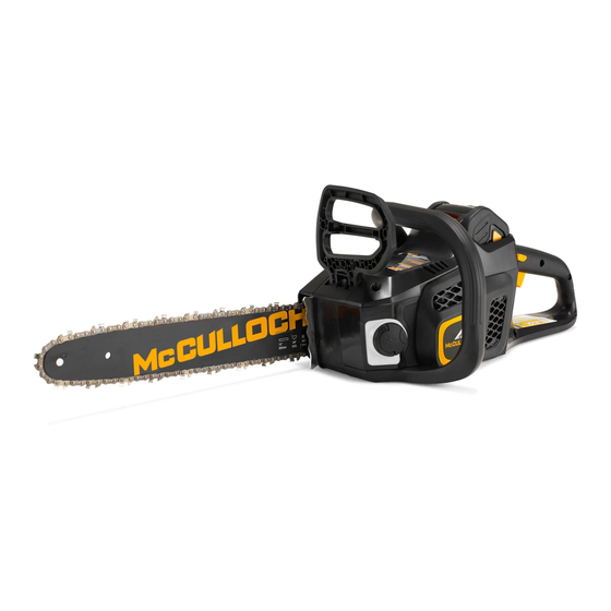 McCulloch Li 40CS Operator's Manual