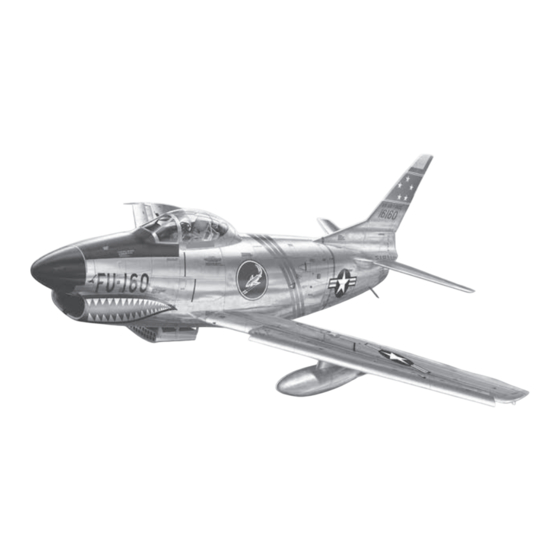 REVELL F-86D SABRE DOG Assembly Manual