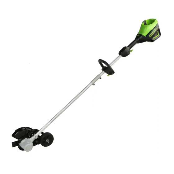 GreenWorks Pro UltraPower ED60L01 Operator's Manual