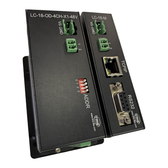 TMS LC-18-OD-4CH-48V User Manual
