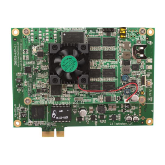 Z3 Technology Z3-DM8169-APP-L1-RPS User Manual