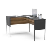 Birlea OPUS CORNER STUDY DESK Assembly Instructions Manual