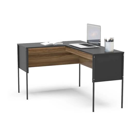 Birlea OPUS CORNER STUDY DESK Assembly Instructions Manual