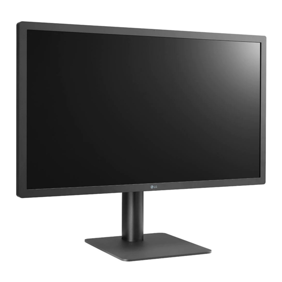 LG UltraFine 24MD4KL-B.AAU Owner's Manual