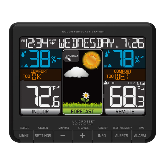 La Crosse Technology T83653v2 Manual