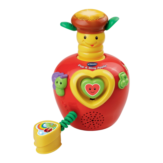 VTech Baby Pop n' Sing Apple User Manual