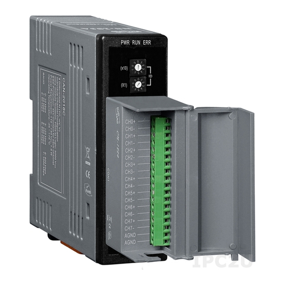 ICP DAS USA CAN-2018C Quick Start Manual