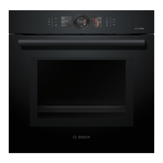 Bosch HMG8764 7 Series User Manual And Installation Instructiions