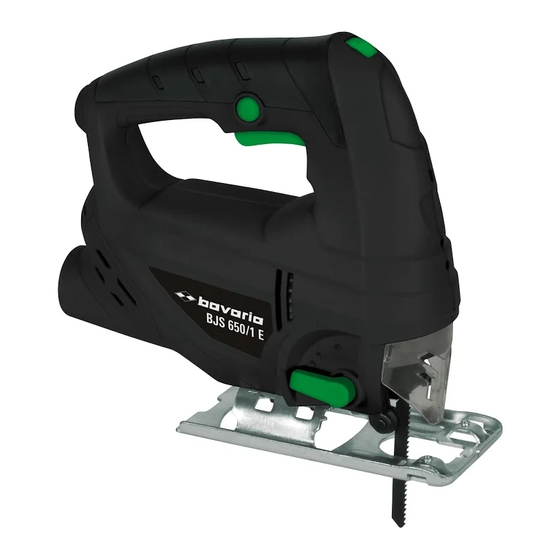 EINHELL bavaria BJS 650/1 E Manuals