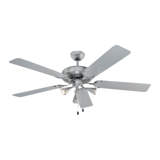 ProfiCare PC-DVL 3078 Ceiling Fan Manuals