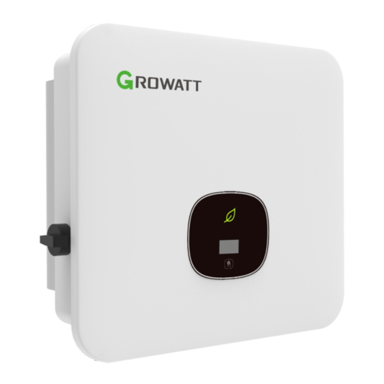 Growatt MOD 3-9KTL3-X Installation & Operation Manual