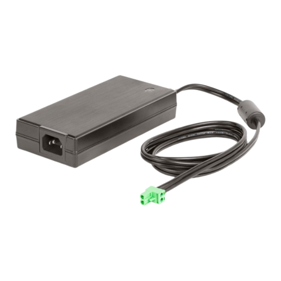 StarTech.com 160W-POWER-ADAPTER Quick Start Manual