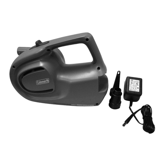 Coleman Rechargeable QuickPump How To Use