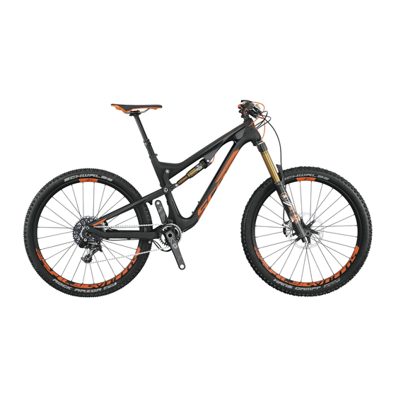 Scott Genius LT Owner's Manual