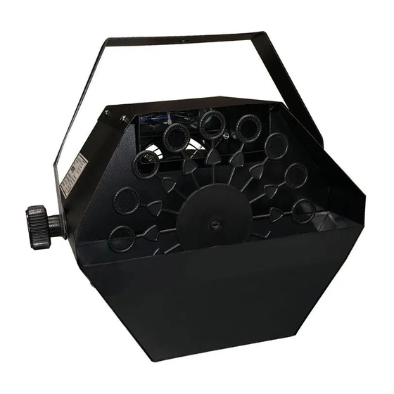 TECshow Mini Bubble Master User Manual
