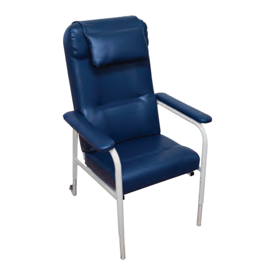 Aspire ADJUSTABLE HEIGHT DAY CHAIR Quick Assembly Manual